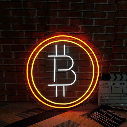 BITCOIN LED NEON SIGNS LIGHTS