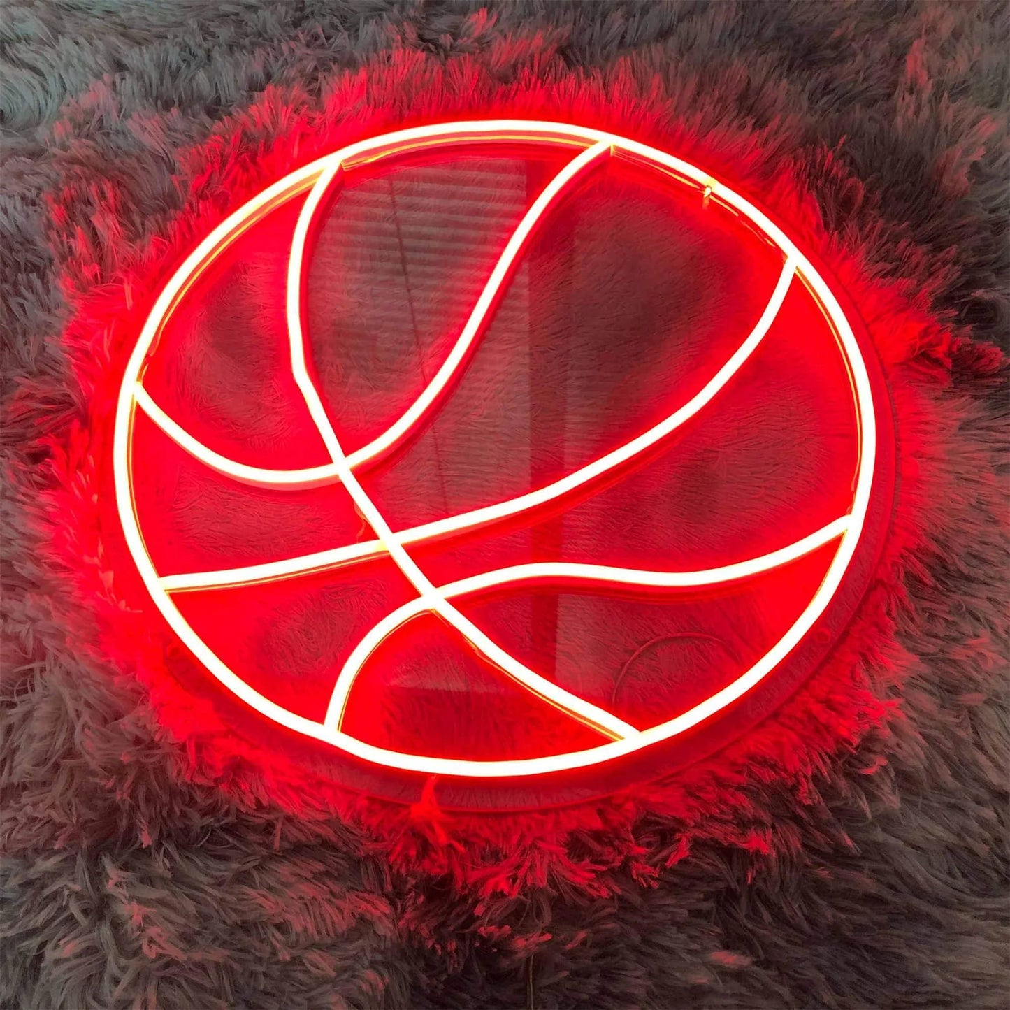BASKETBALL NEON SIGNS FOR HOME OUTDOOR