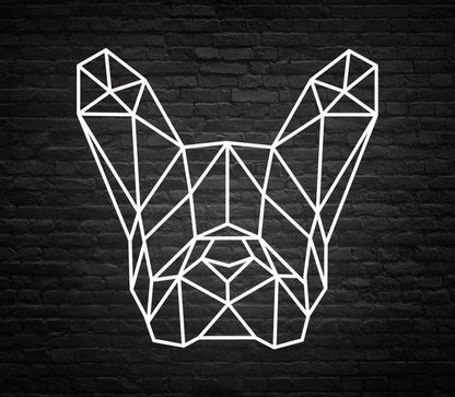 DOG HEAD NEON SIGNS FOR HOME