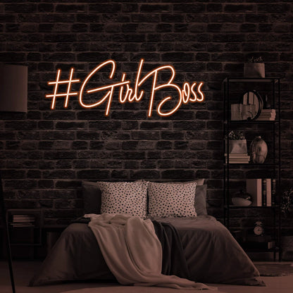 GIRL BOSS NEON SIGN LIGHTS