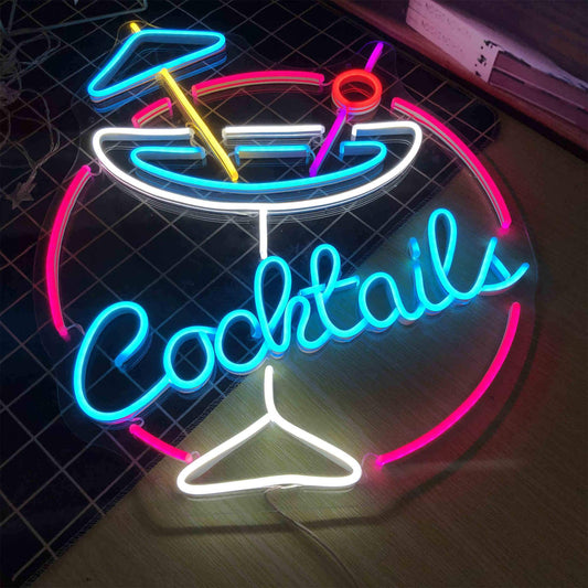 COCKTAIL LED NEON SIGNS