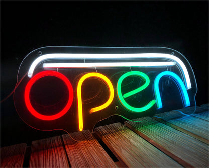 Handmade OPEN LED Neon Shop Light Sign