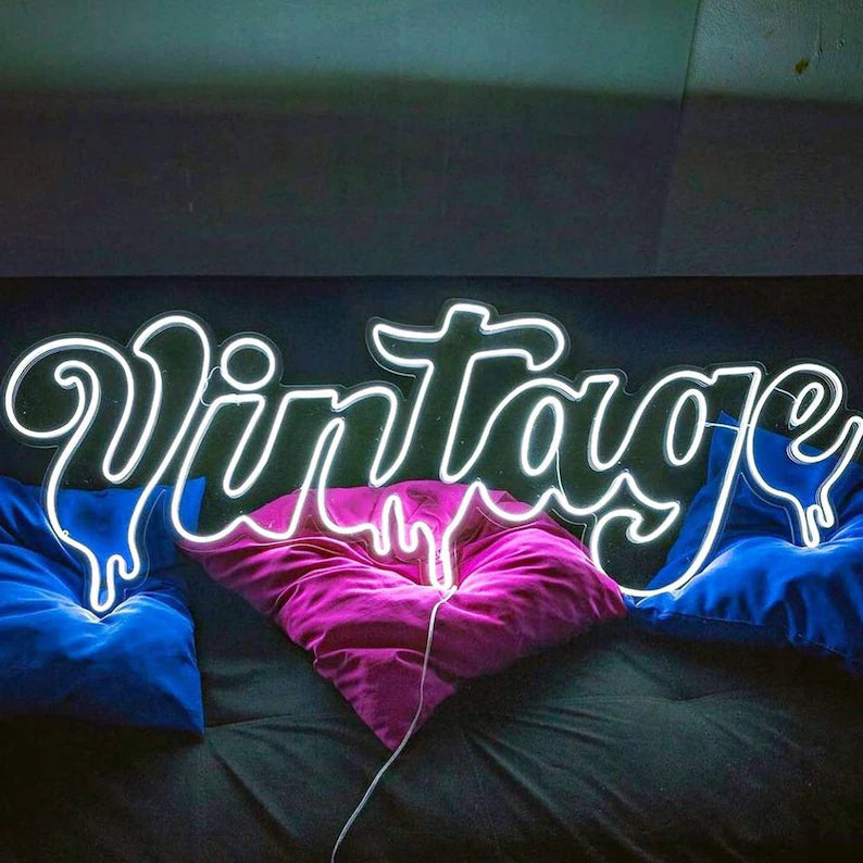 Vintage Neon Sign（39.5*15inch）