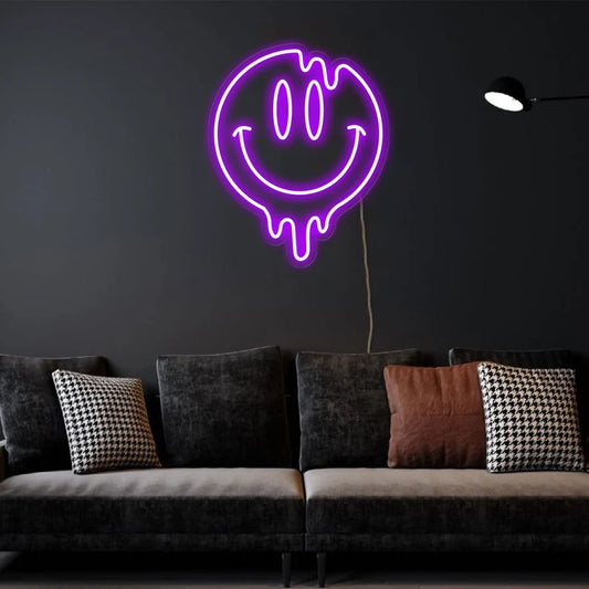 Melting Smile Neon Sign（16*20inch）