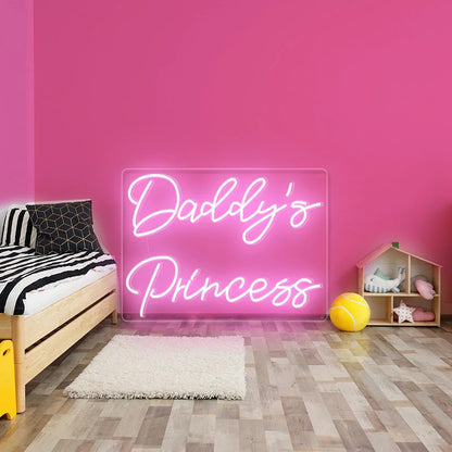 Daddy's Princess Neon Sign