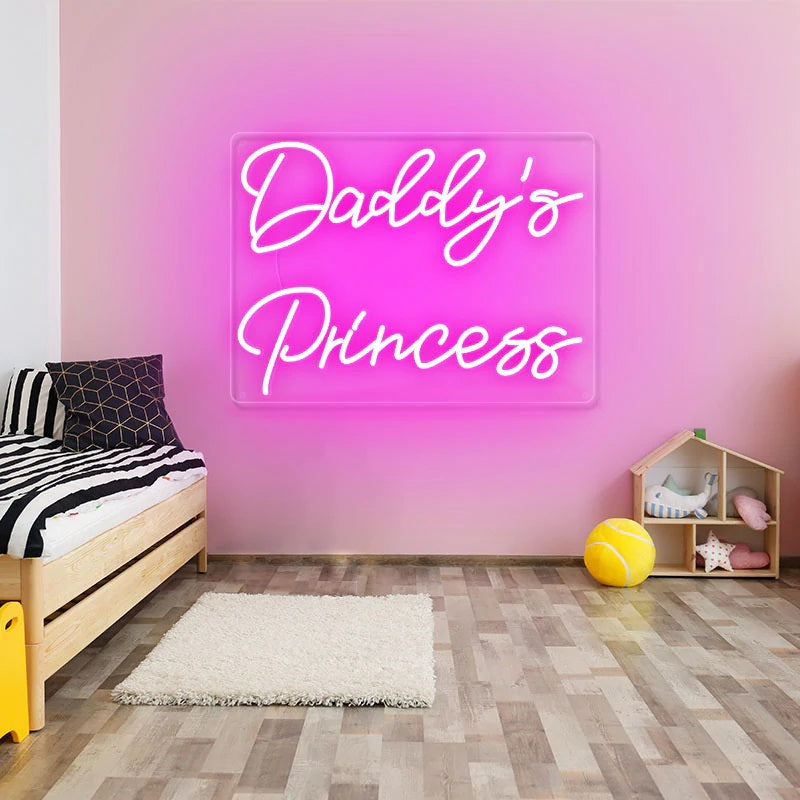 Daddy's Princess Neon Sign