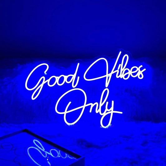 Good Vibes Only Neon Sign