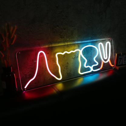 SpongeBob SquarePants Neon Sign (30*9in)