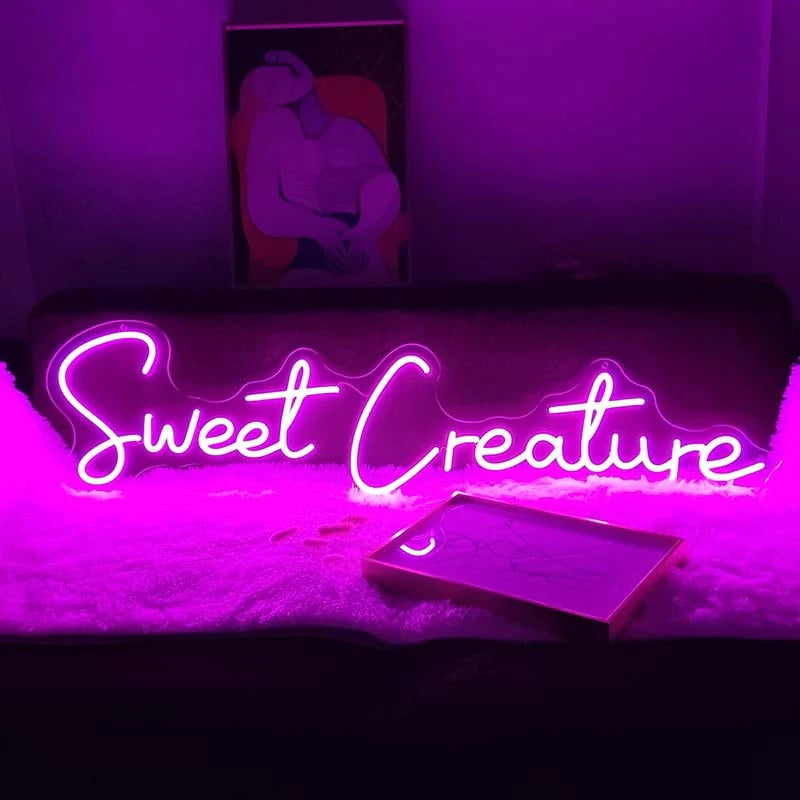 Sweet Creature Neon Sign ( 39in x 11in )