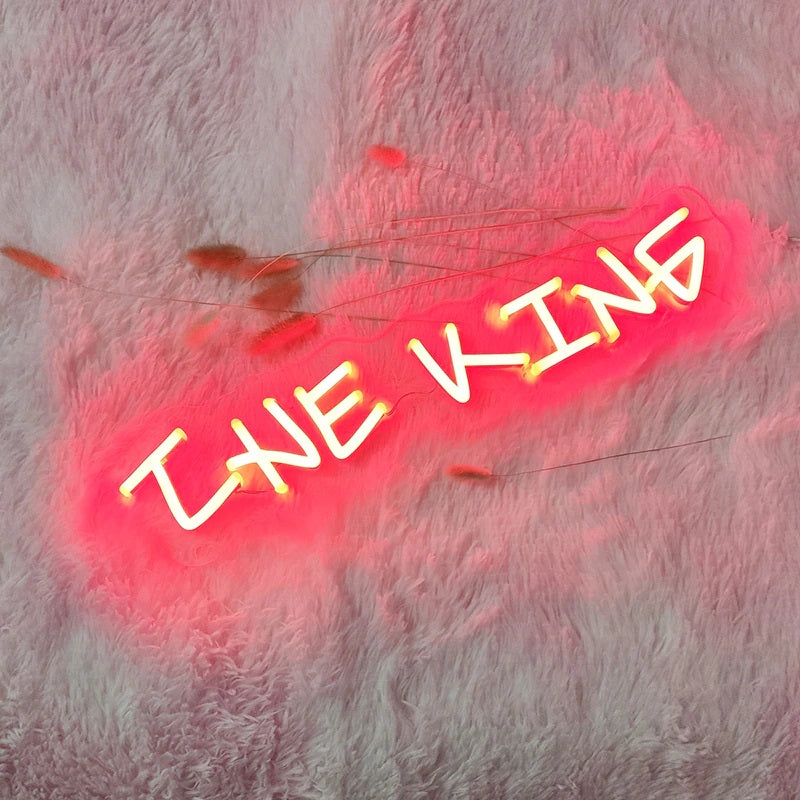 The King Neon Sign