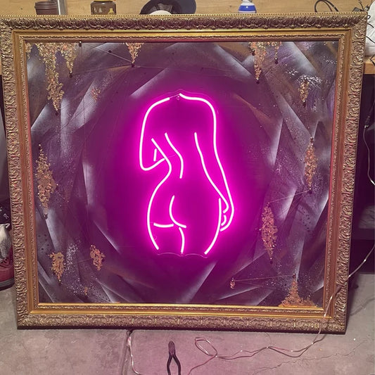 Body Neon Sign (18 * 10.5 inch)