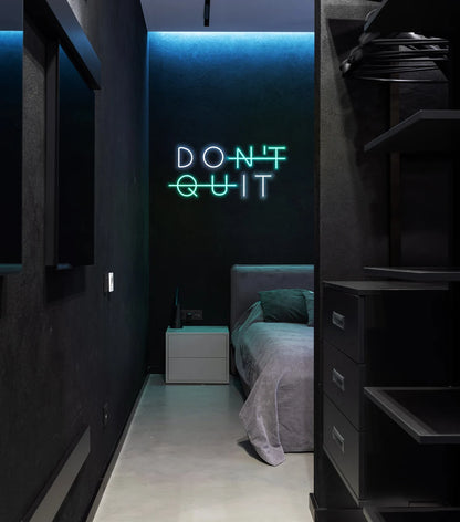 Don't Quit & Do it Neon Sign(20*10INCH)