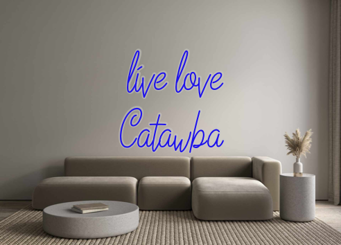 Custom Neon: live love
Cat...