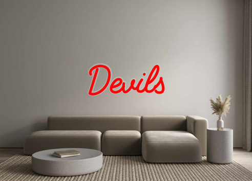 Custom Neon: Devils