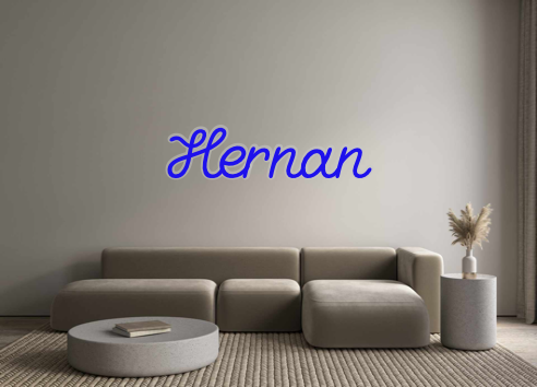 Custom Neon: Hernan