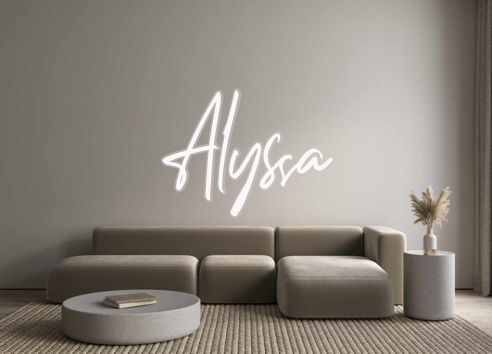 Custom Neon: Alyssa