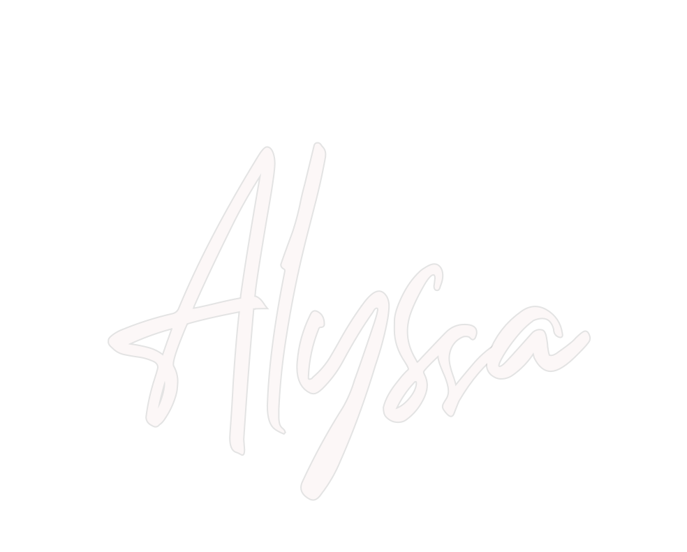 Custom Neon: Alyssa