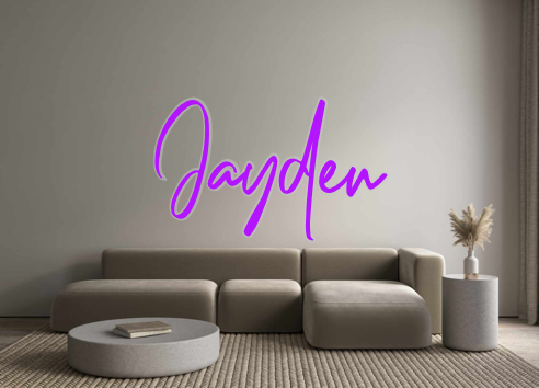 Custom Neon: Jayden