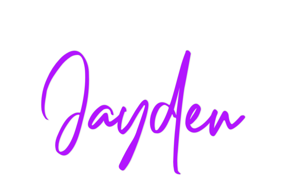 Custom Neon: Jayden