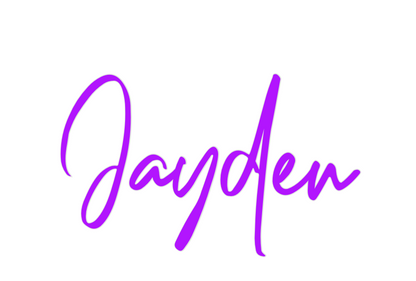 Custom Neon: Jayden