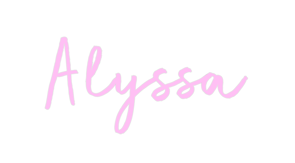 Custom Neon: Alyssa