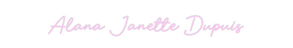 Custom Neon: Alana Janette...