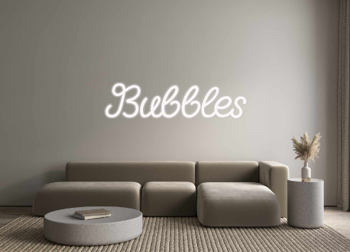 Custom Neon: Bubbles