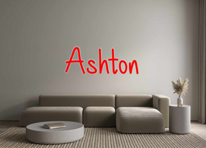 Custom Neon: Ashton