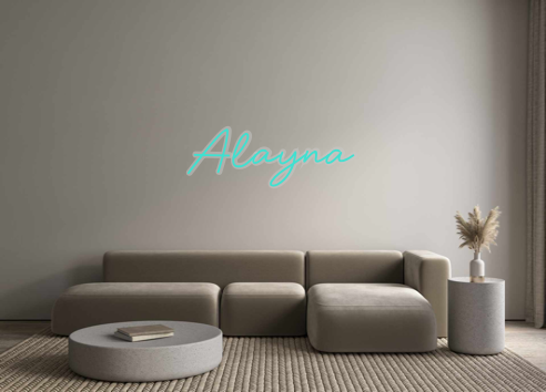 Custom Neon: Alayna