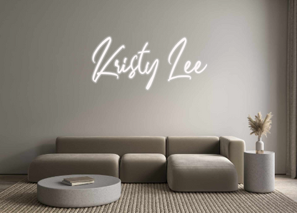 Custom Neon: Kristy Lee