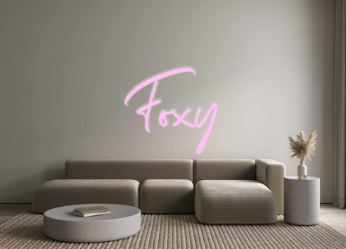 Custom Neon: Foxy