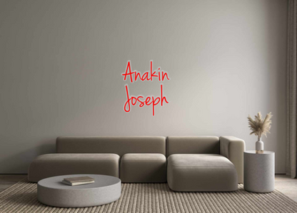 Custom Neon: Anakin 
Joseph