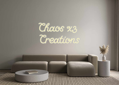 Custom Neon: Chaos x3 
Cre...