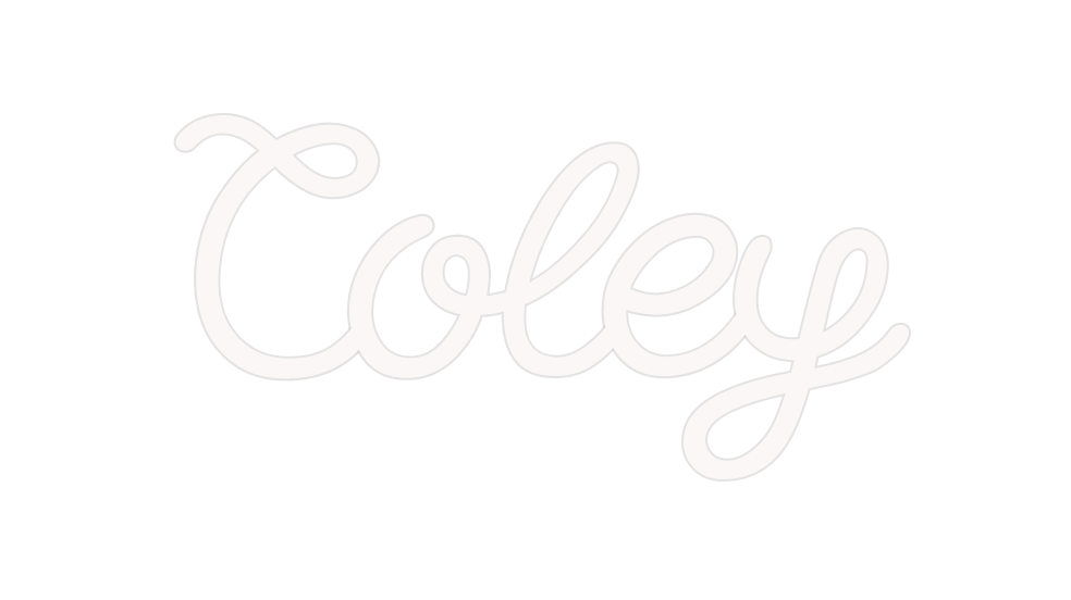 Custom Neon: Coley