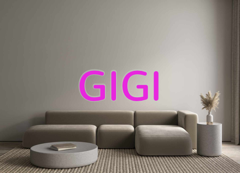 Custom Neon: GIGI