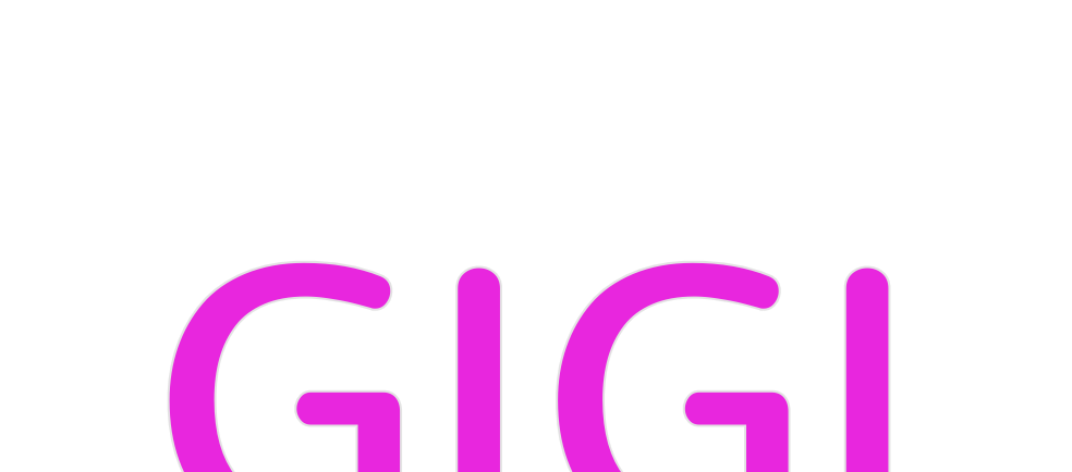 Custom Neon: GIGI