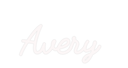 Custom Neon: Avery