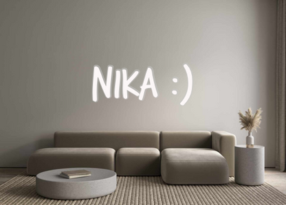 Custom Neon: Nika :)