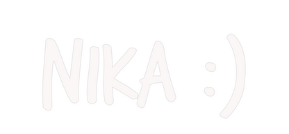 Custom Neon: Nika :)