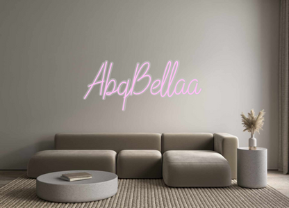 Custom Neon: AbqBellaa