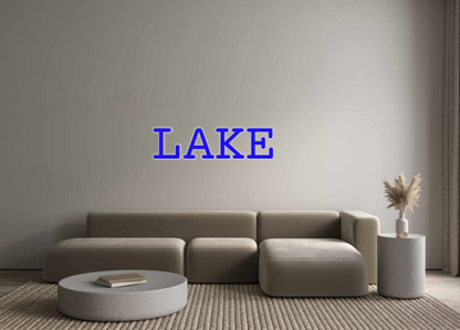 Custom Neon: LAKE