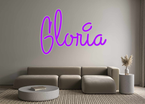 Custom Neon: Gloria