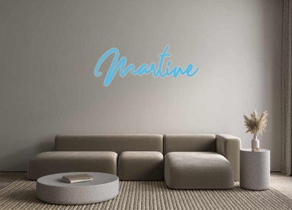 Custom Neon: Martine