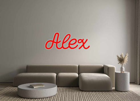 Custom Neon: Alex