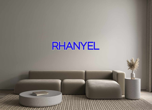 Custom Neon: RHANYEL