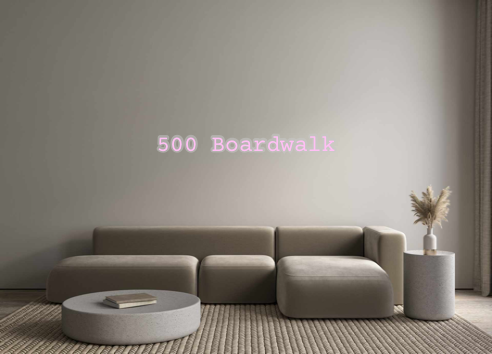 Custom Neon: 500 Boardwalk