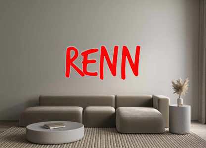 Custom Neon: Renn