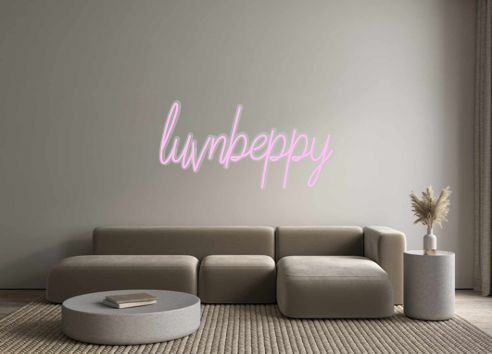 Custom Neon: luvnbeppy