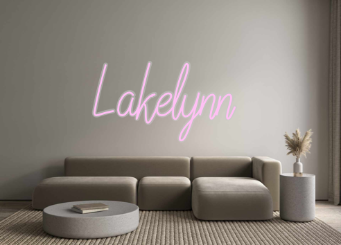 Custom Neon: Lakelynn