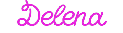 Custom Neon: Delena